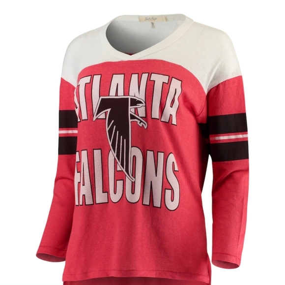 NWOT Women's Atlanta Falcons Long Sleeve T-shirt - Picture 3 of 8
